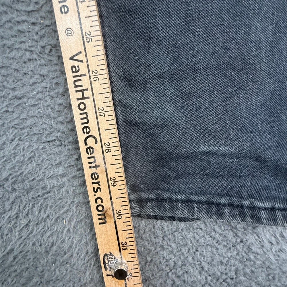 Levi's 512 Slim Taper Jeans Mens 34x32 Gray Charcoal Stretch Denim Pants‎